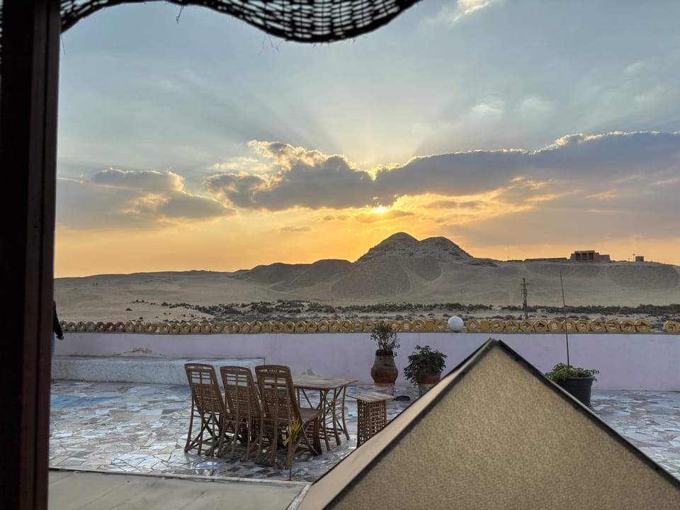 Nearby landmark, Restaurant/places to eat, Natural landscape, Mountain view, Sunset