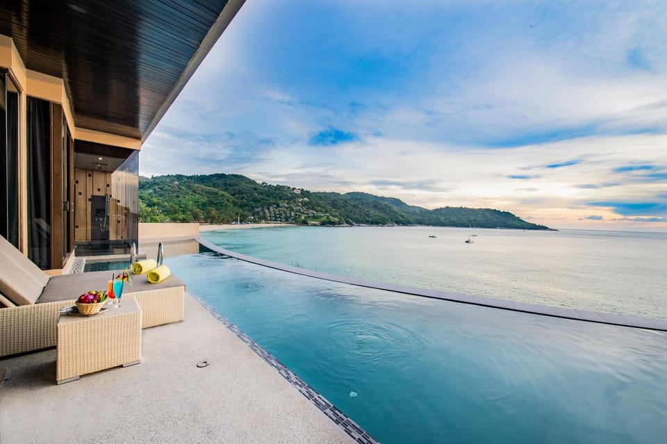 Bedroom, Sea view, Swimming pool
