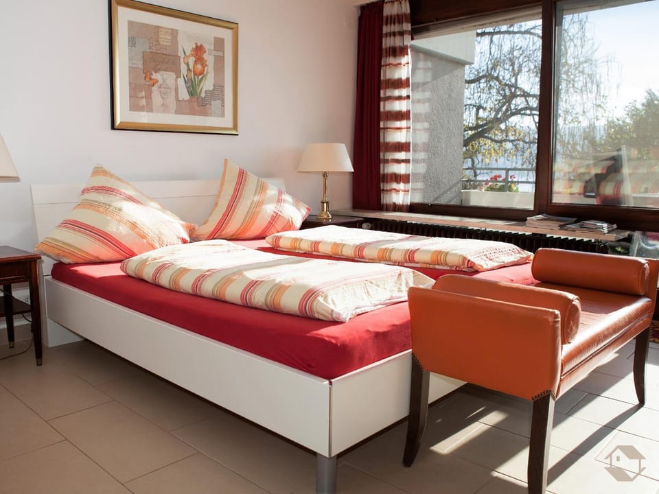 Property building, Living room, Bedroom