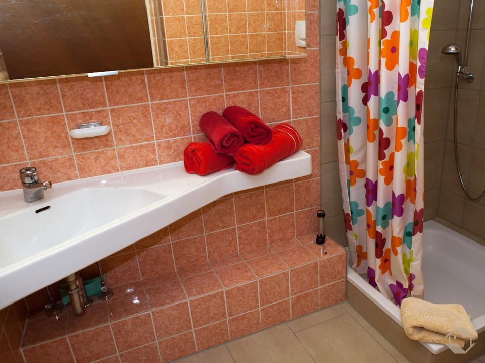 Bathroom, Living room