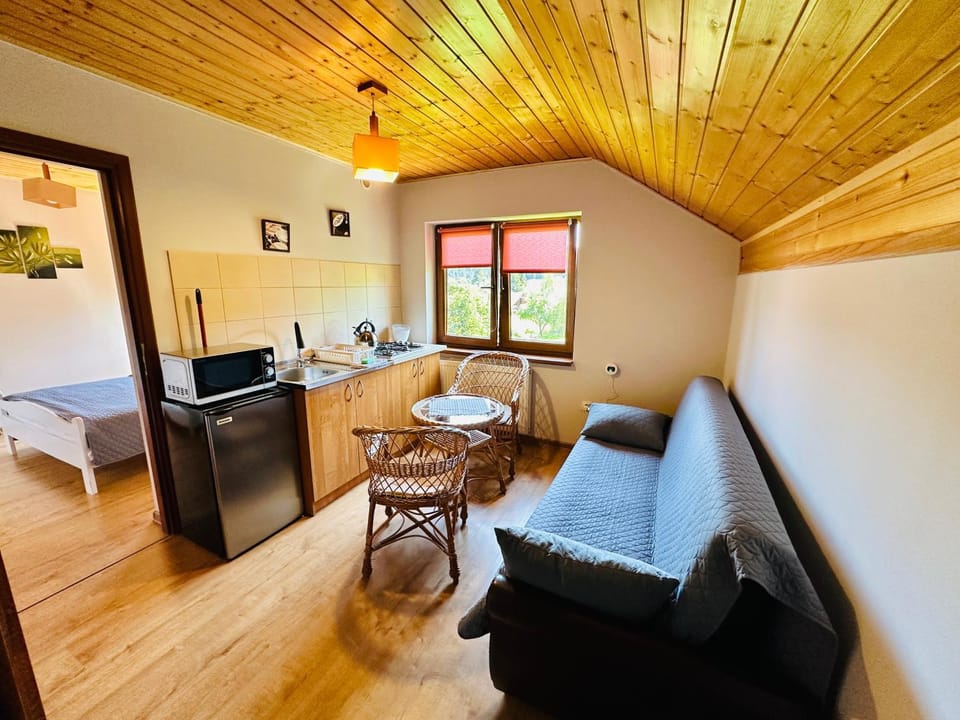 Kitchen or kitchenette, Seating area