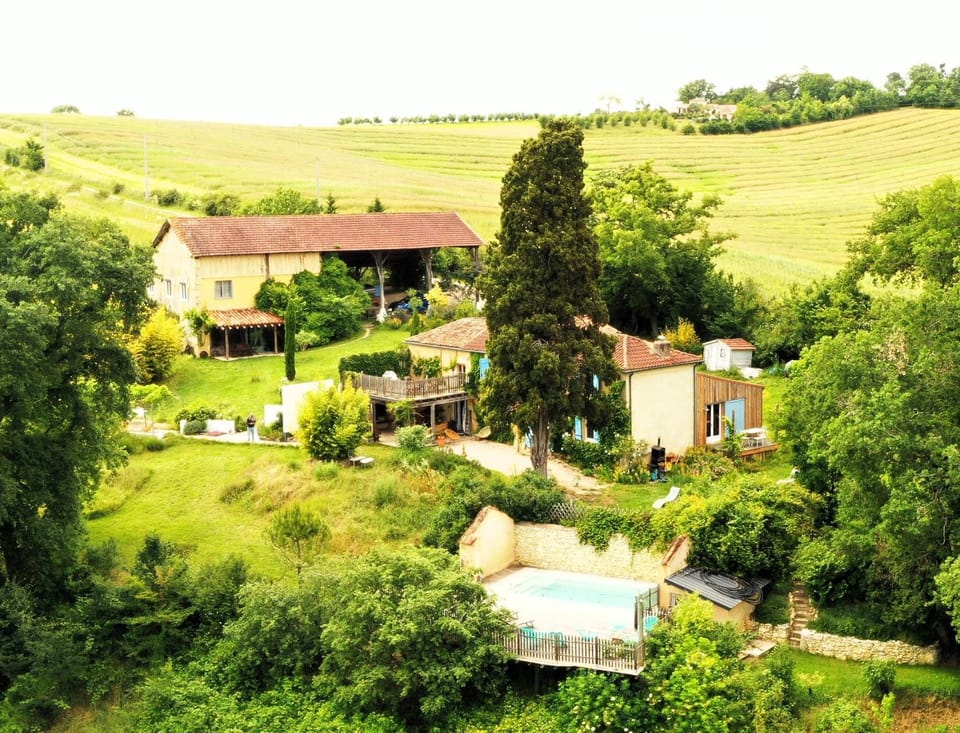 Bird's eye view, Swimming pool