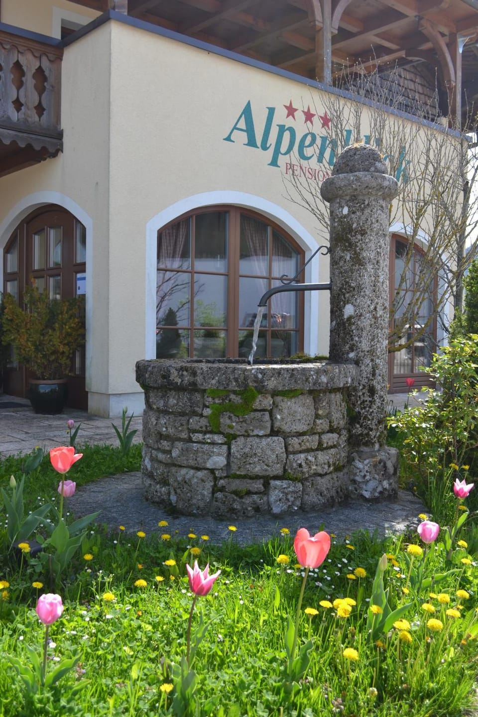 Facade/entrance, Spring, Day