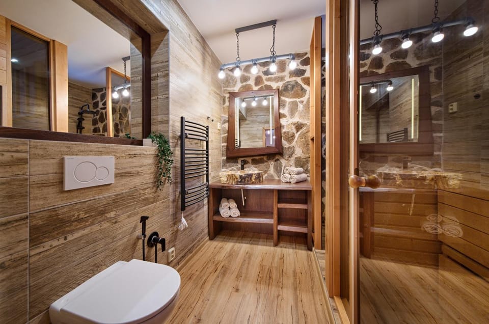 Shower, Toilet, Bathroom, towels