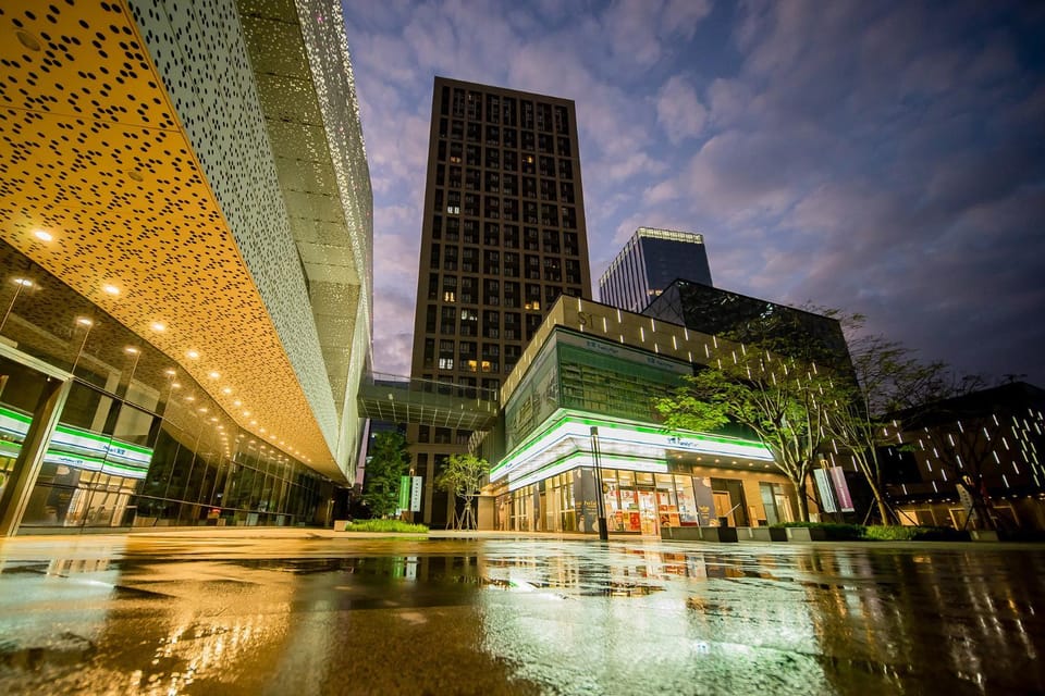 Property building, Night