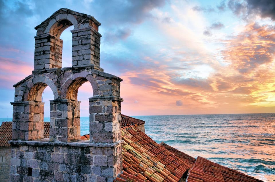 Nearby landmark, Sunset
