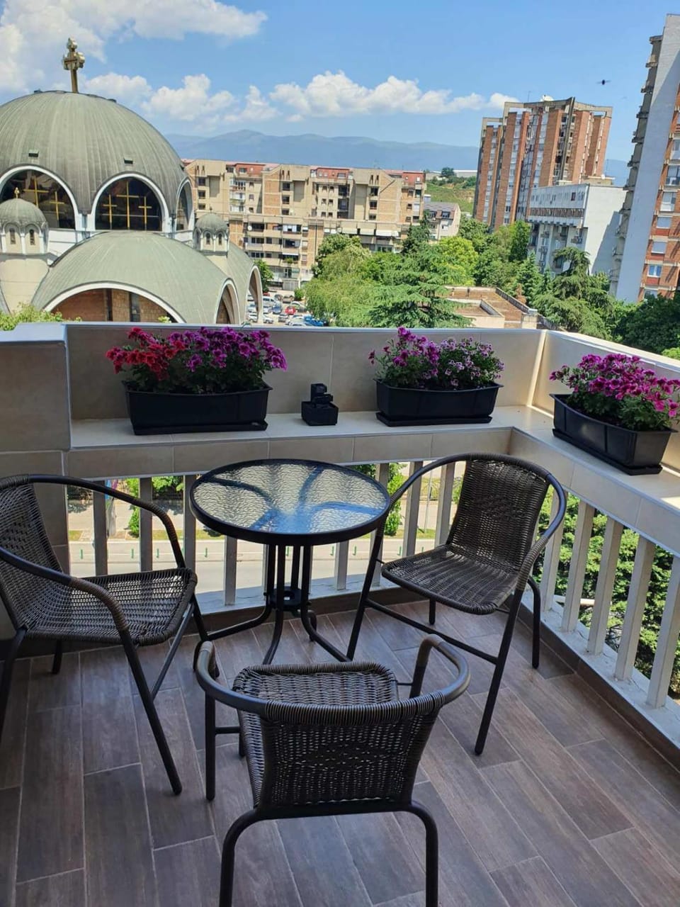 Day, View (from property/room), Balcony/Terrace, City view