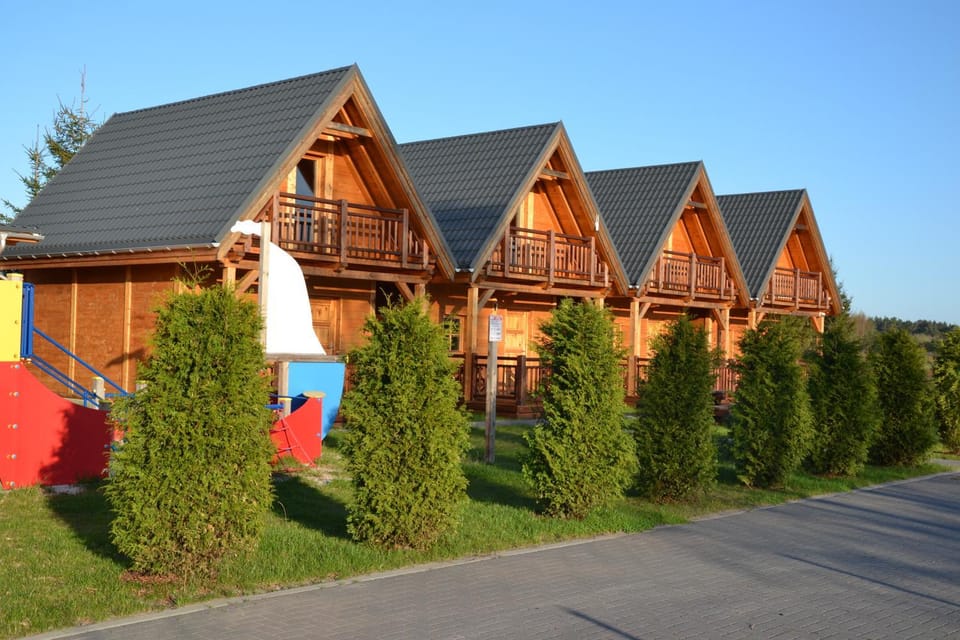 Domki Zacisze Łeby Nature lodge in Leba