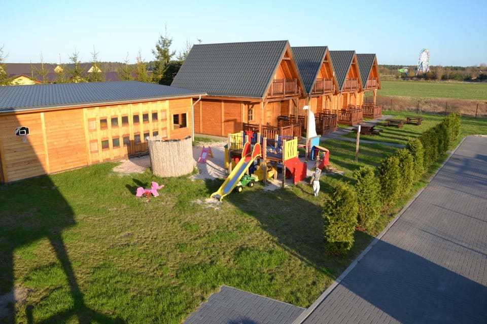 Domki Zacisze Łeby Nature lodge in Leba