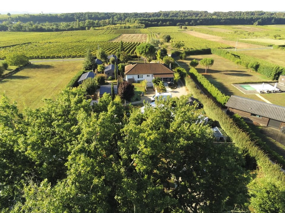 Property building, Spring, Bird's eye view