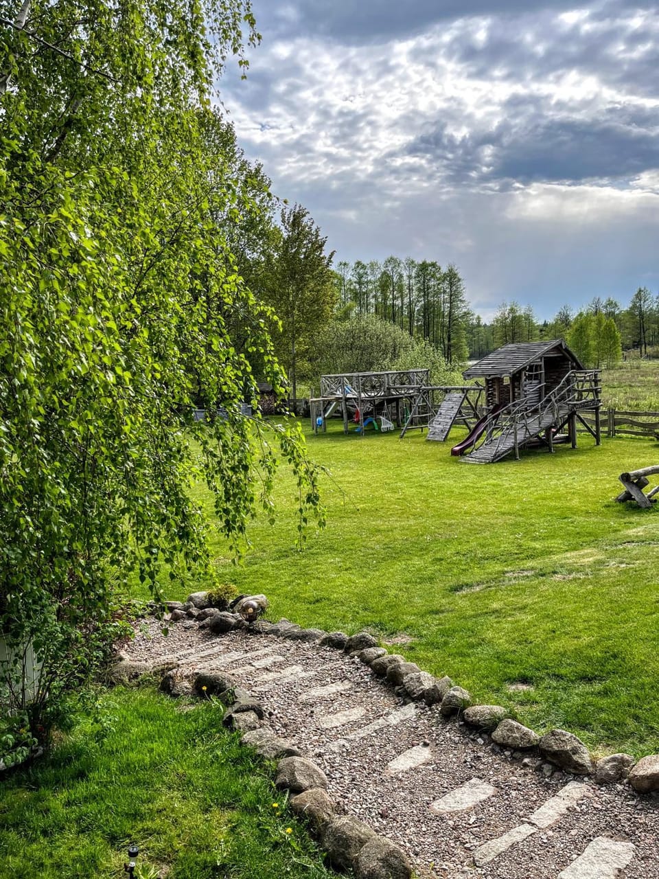 Children play ground, Garden view