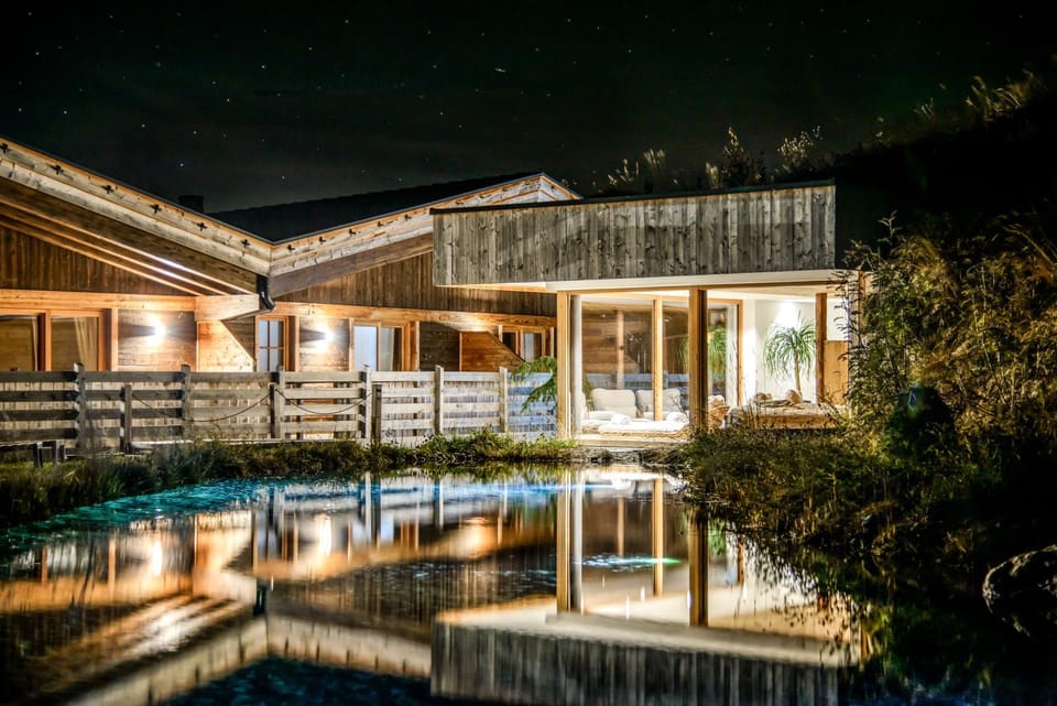 Spring, Night, Summer, Garden, Hot Tub, Sauna, Autumn, Lake view, Open Air Bath