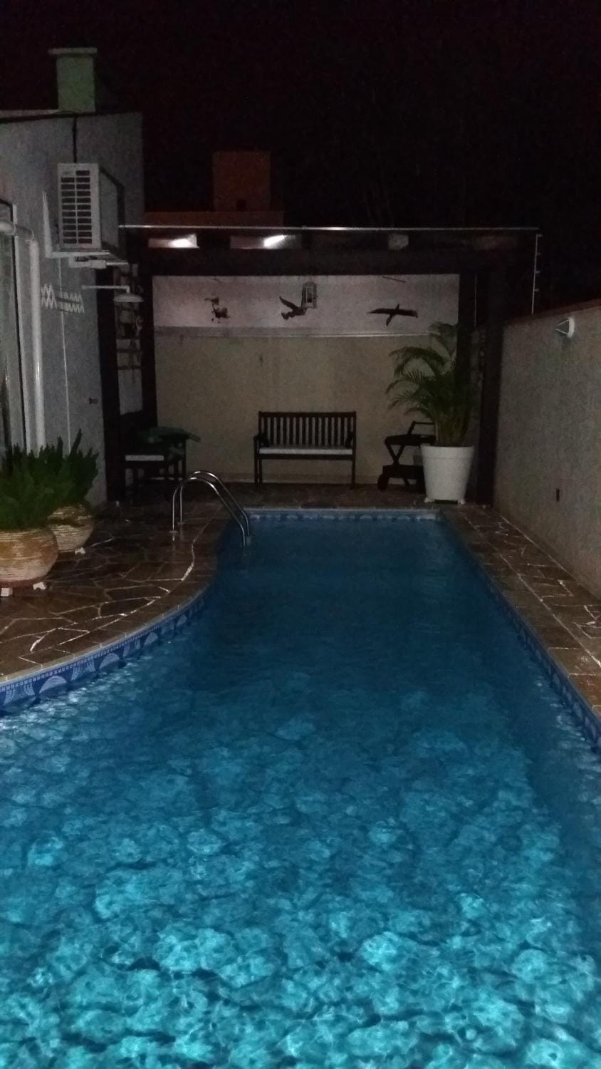 Night, Autumn, On site, Area and facilities, Swimming pool