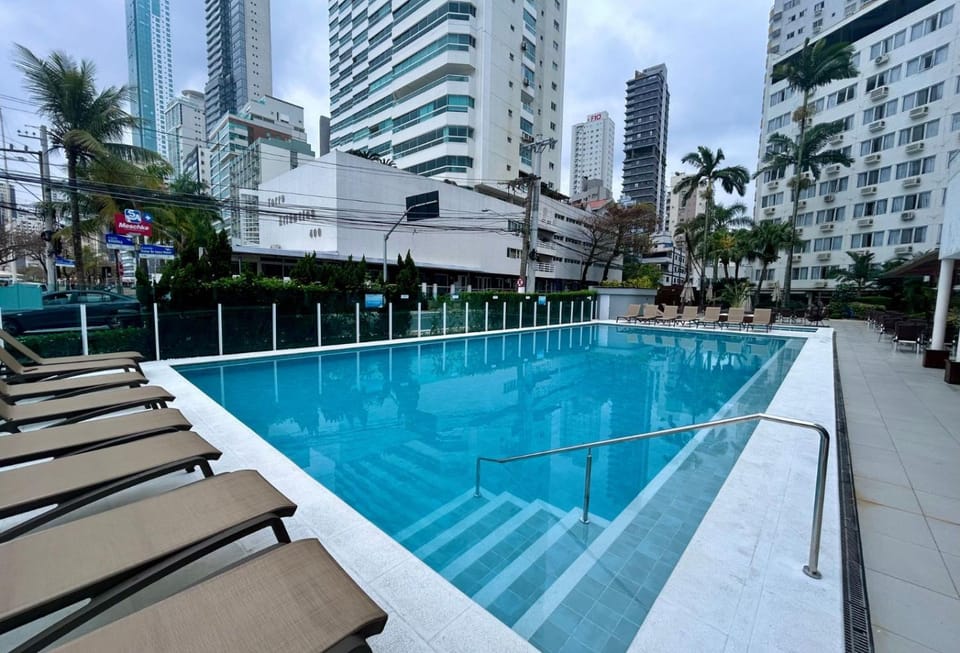 Property building, Day, View (from property/room), Pool view, Swimming pool, sunbed