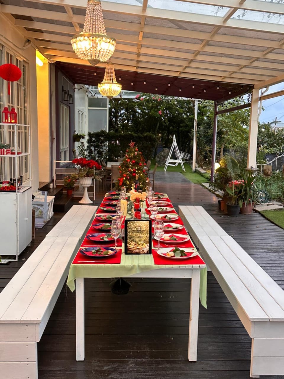 Garden, Dining area, Garden view