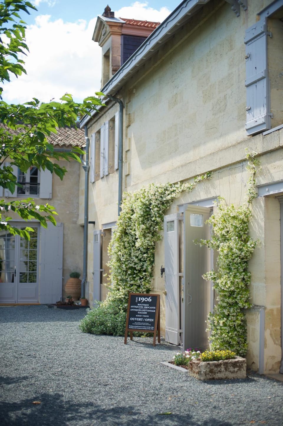 Property building, Garden view