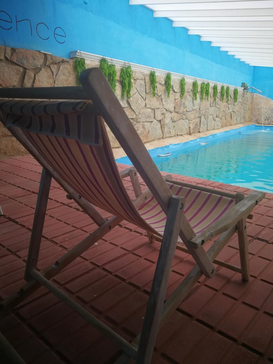 Pool view, Swimming pool, sunbed