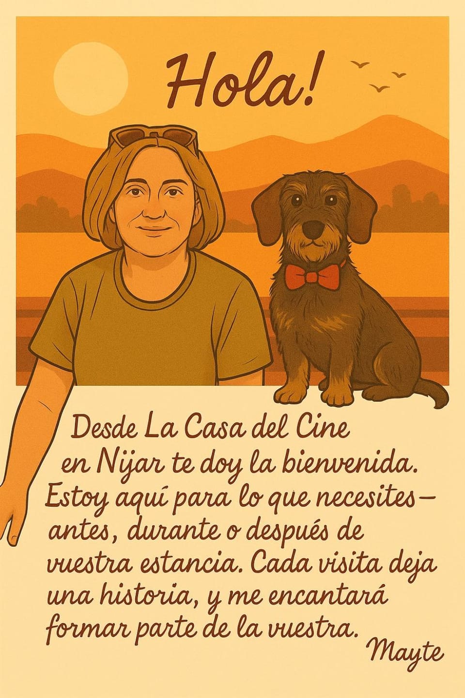La Casa del Cine en Níjar Country House in Comarca Metropolitana de Almería