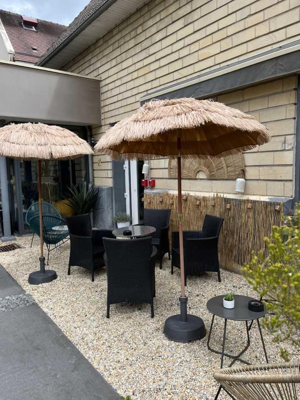 Property building, Patio