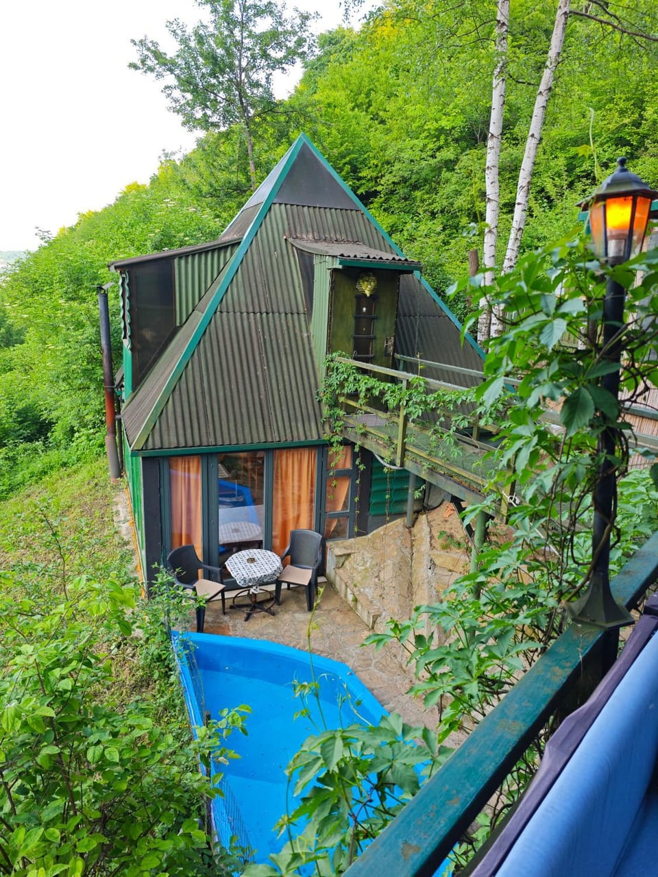 Property building, Garden view