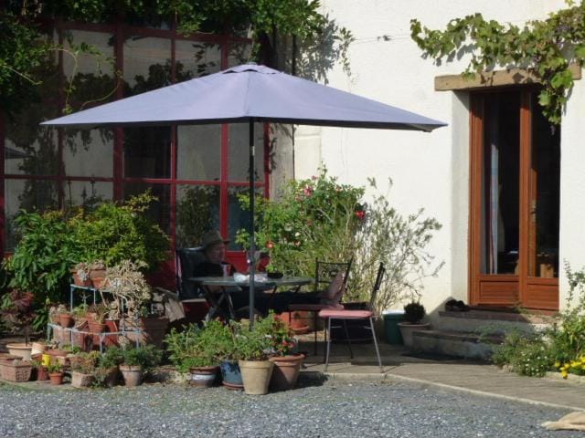Property building, Patio