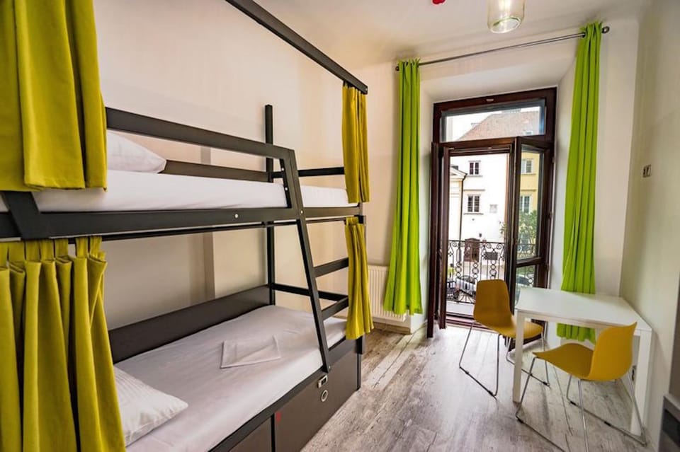 Bed, Balcony/Terrace, Bedroom, Street view, bunk bed