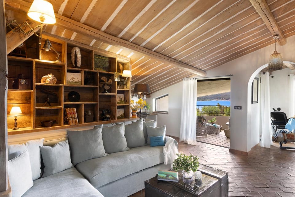 Living room, cot