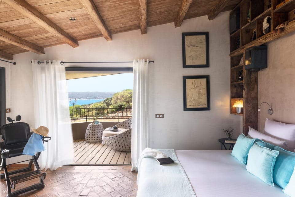 Bedroom, Sea view
