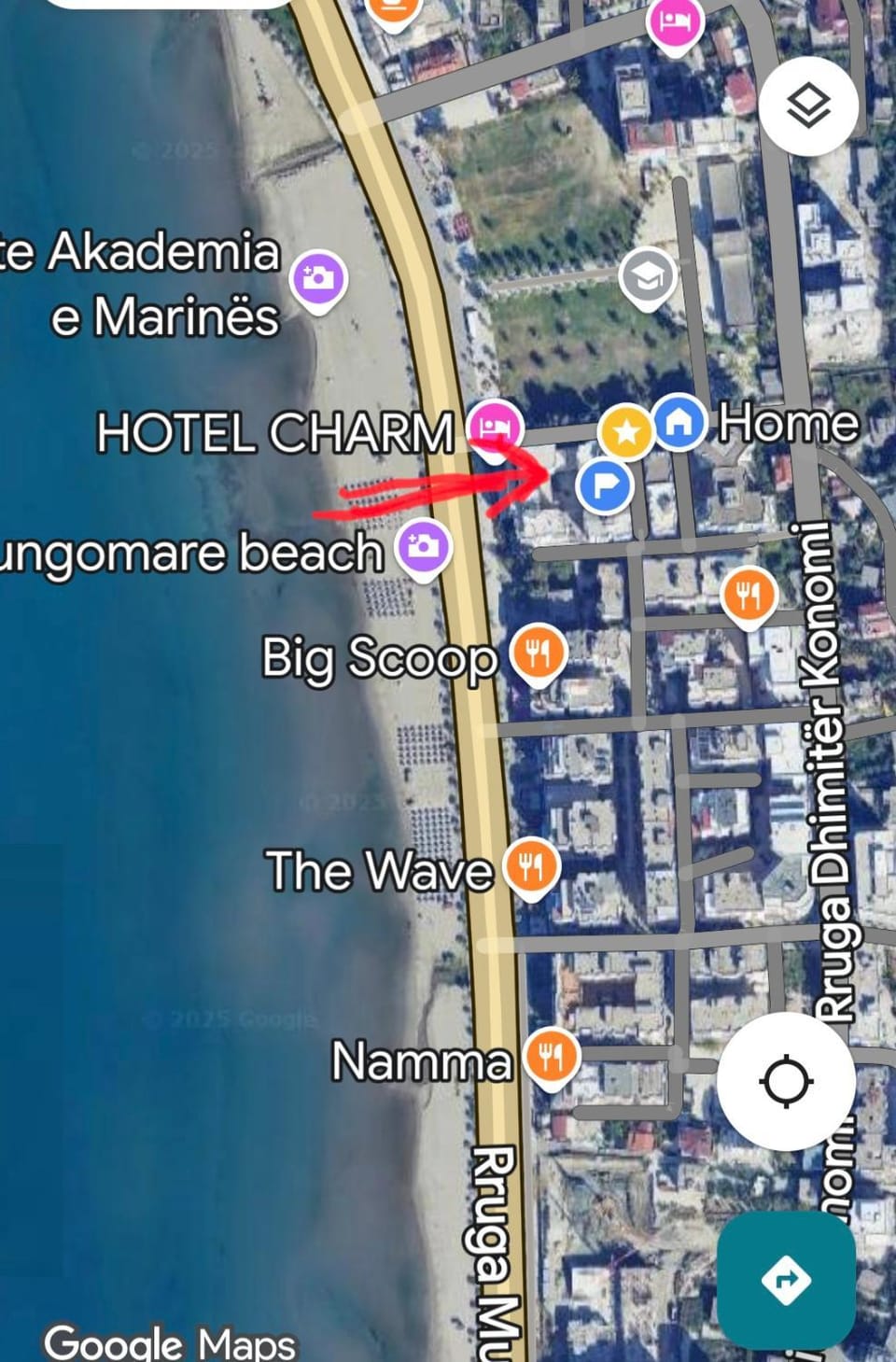 Best area beachfront Apartments Apartment in Vlorë