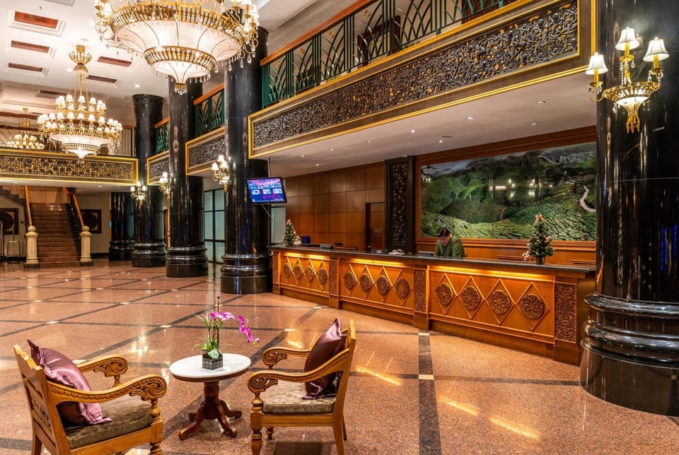 Lobby or reception, Decorative detail