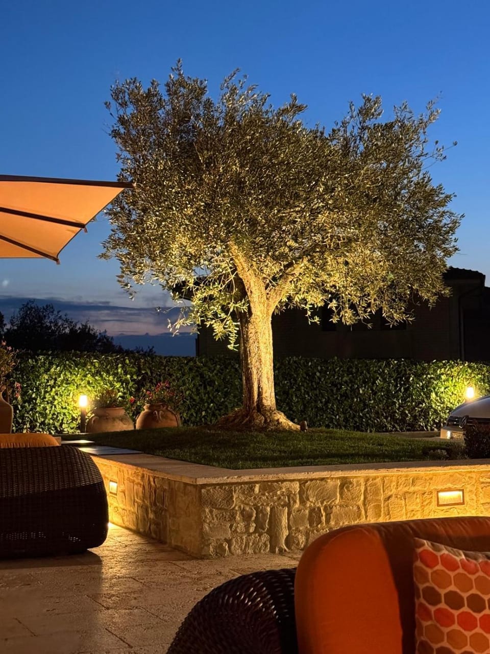 Property building, Garden