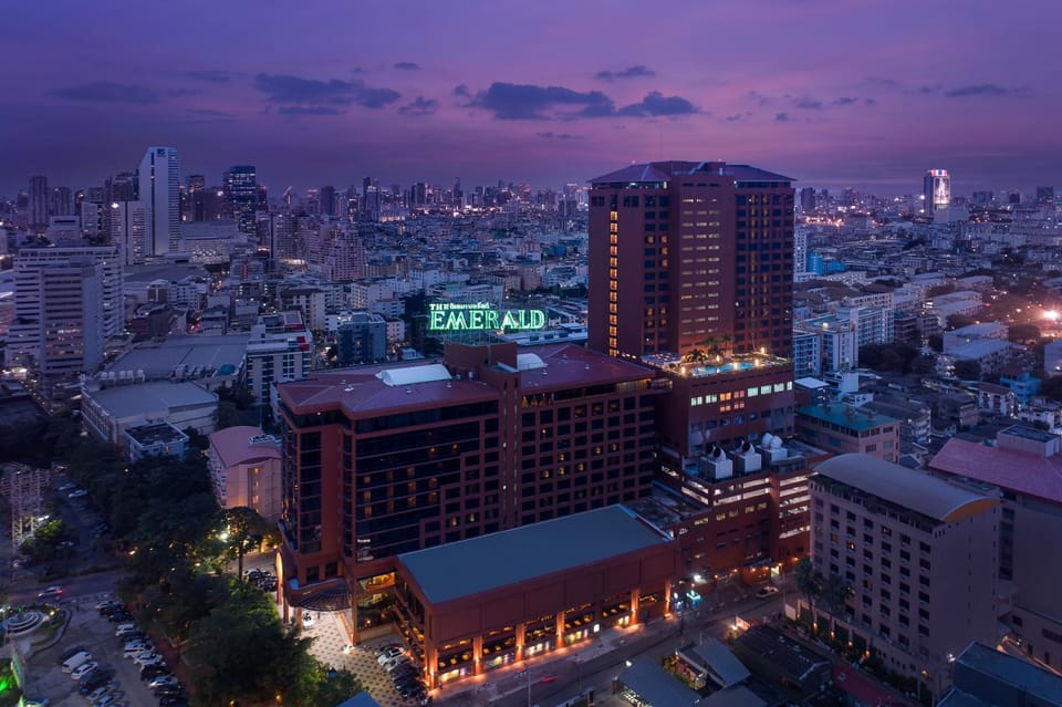 Night, Bird's eye view, City view