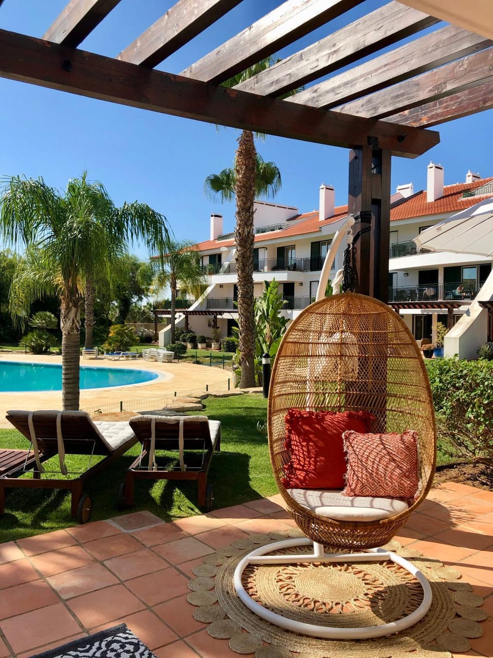 Balcony/Terrace, Pool view