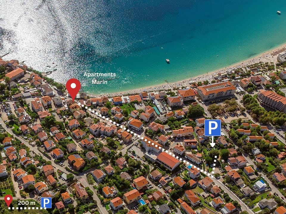 Apartments Marin with Sea View Apartment in Lika-Senj County