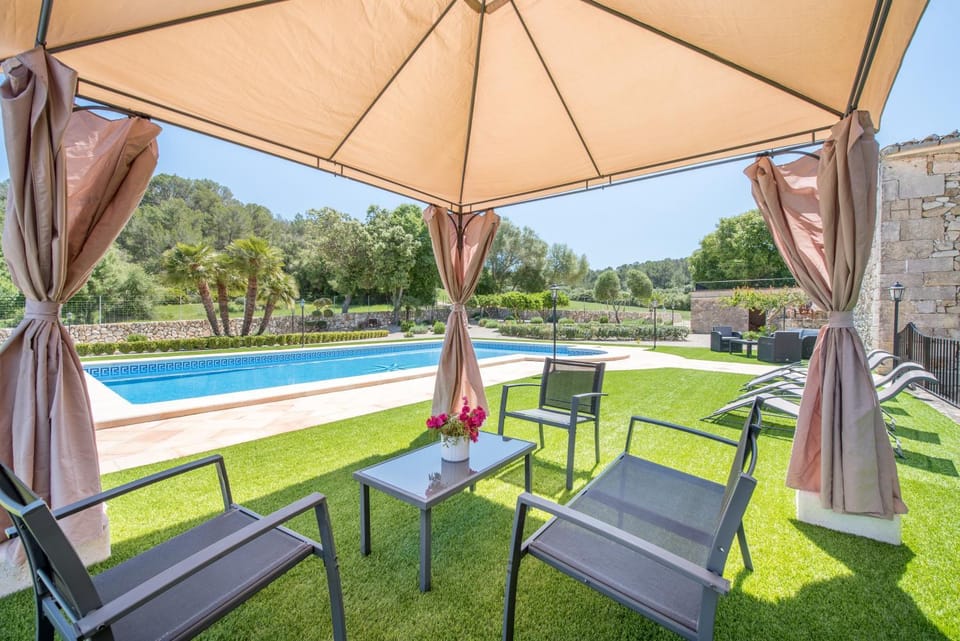 Property building, Living room, Swimming pool