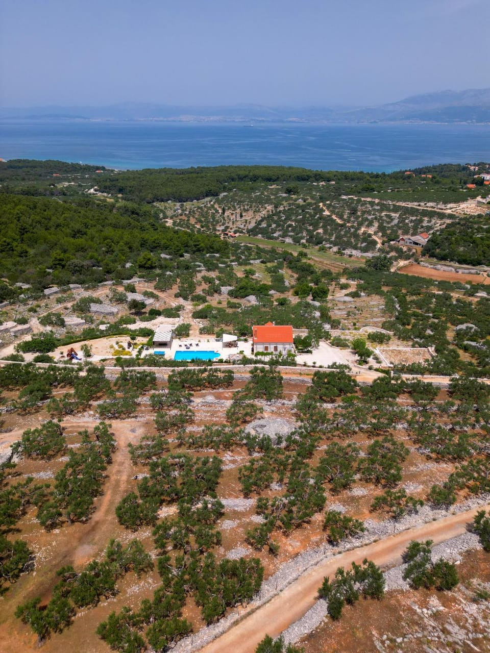Day, Natural landscape, Bird's eye view, Sea view
