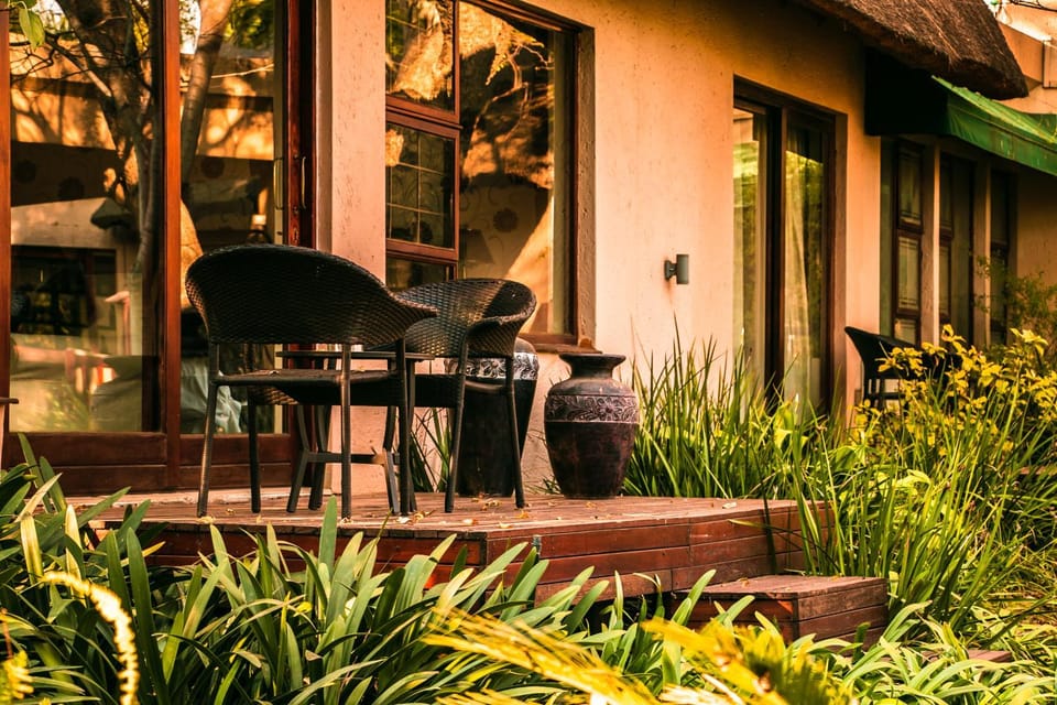 Patio, Day, Garden view