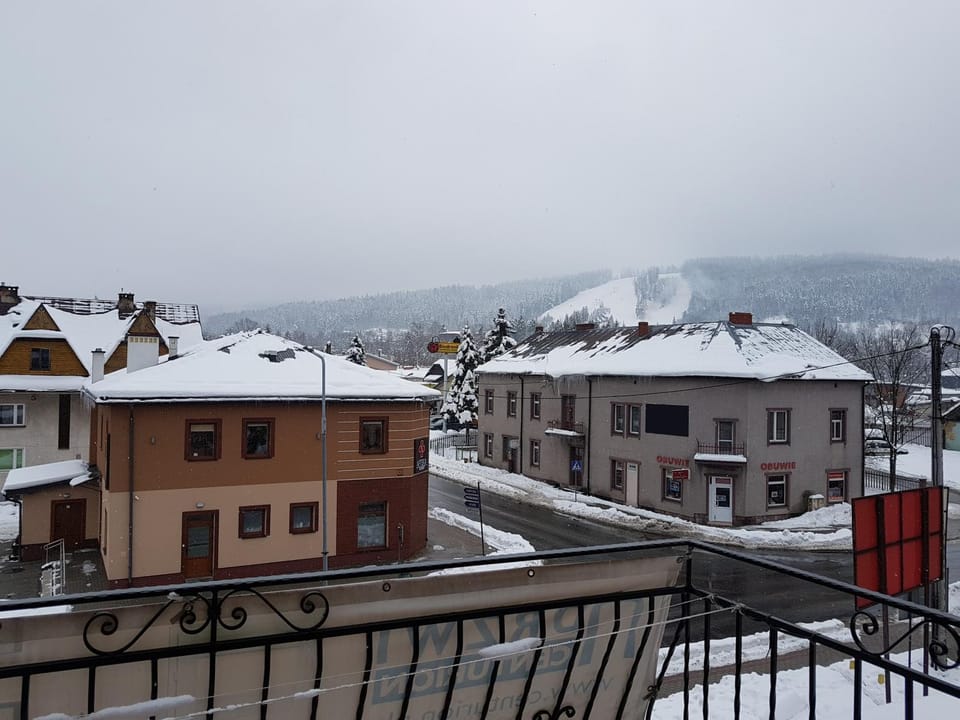 Skiing, On site, City view, Landmark view, Mountain view, Street view