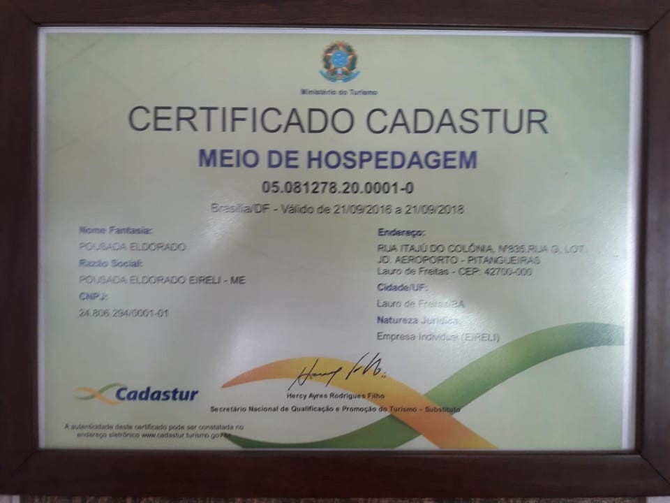 Certificate/Award