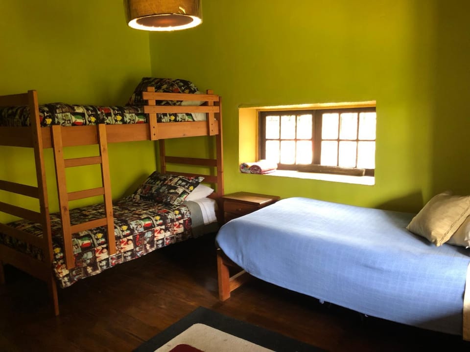 Photo of the whole room, bunk bed