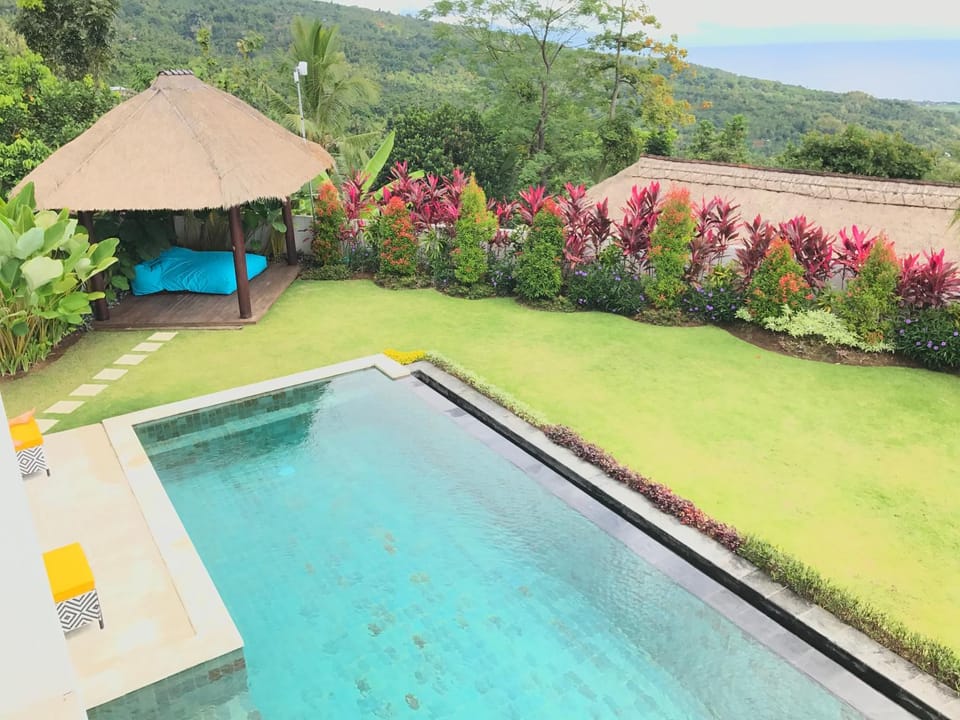 Day, On site, Garden view, Pool view, Sea view, Swimming pool