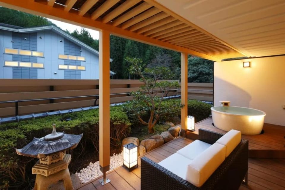 Hot Spring Bath, Balcony/Terrace, Open Air Bath