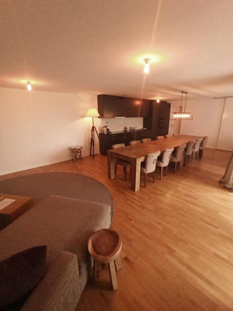 Living room, Seating area, Dining area