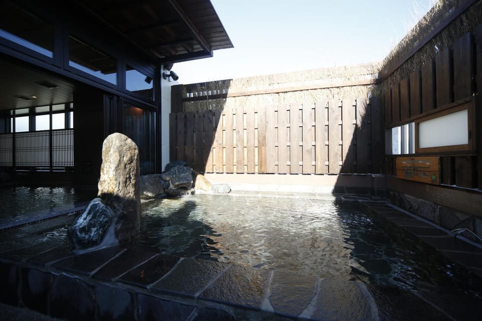 Hot Spring Bath, Open Air Bath, Public Bath