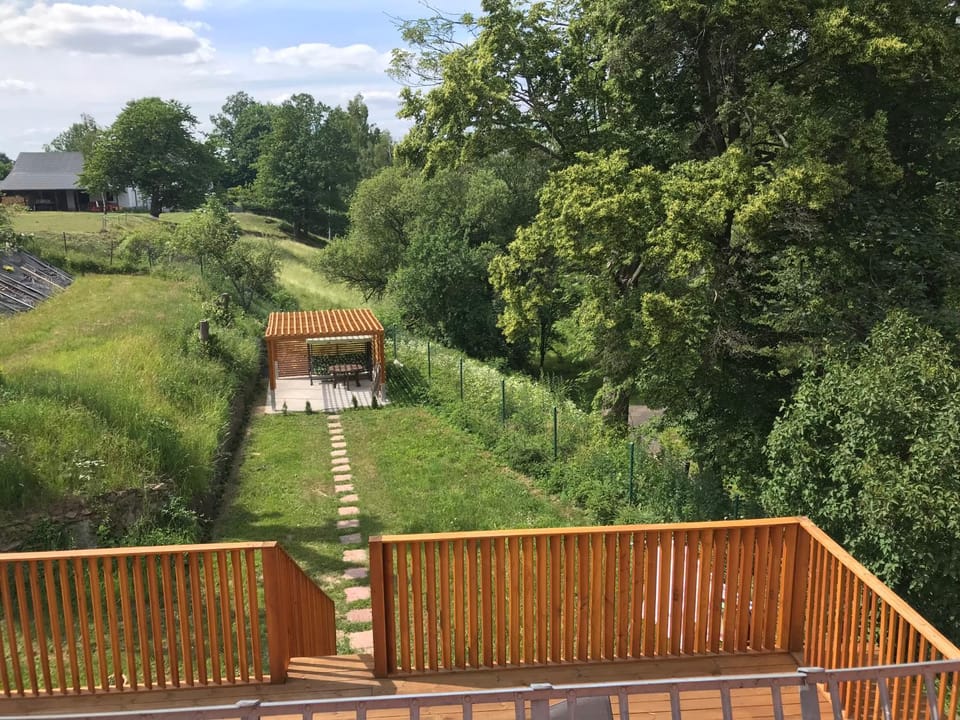 Patio, Garden view