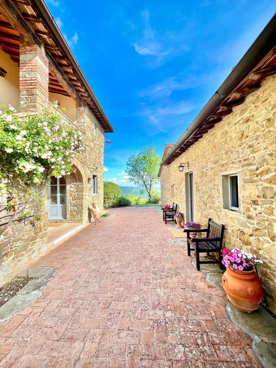 Property building, Patio