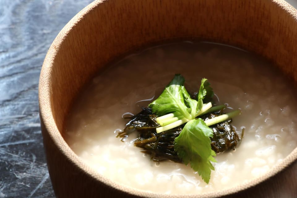 Asian breakfast