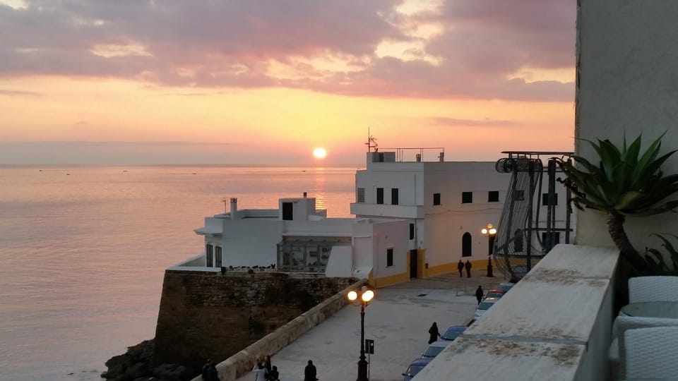 Natural landscape, Sea view, Sunset