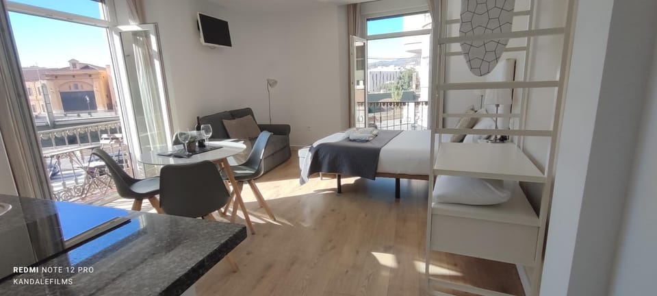 Bed, Balcony/Terrace, Living room, Bedroom