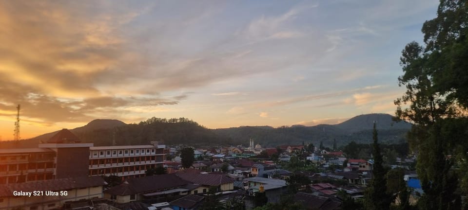 City view, Mountain view, Sunrise